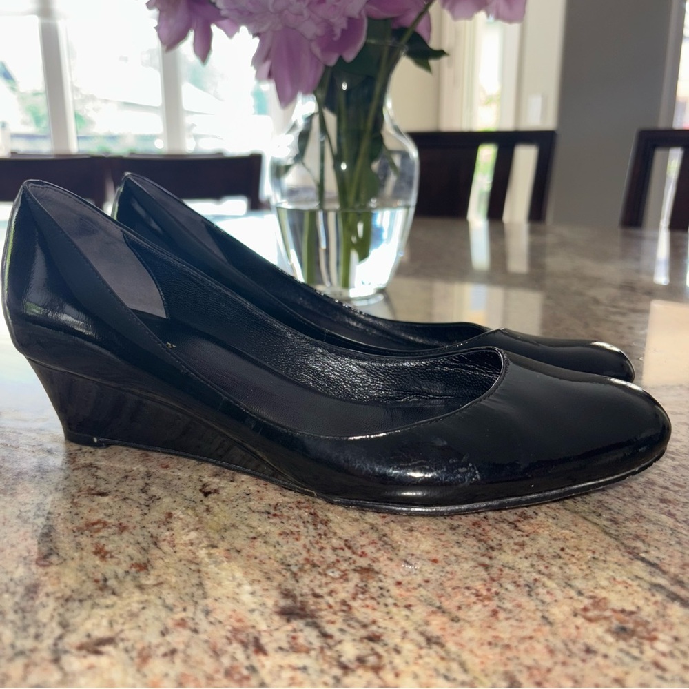 Cole Haan Black Wedge Shoes